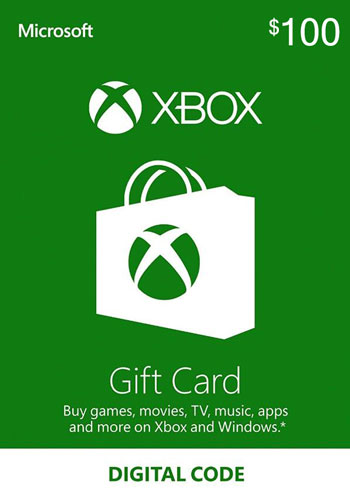 Xbox Live Gift Card 100 USD US, mmorc.com