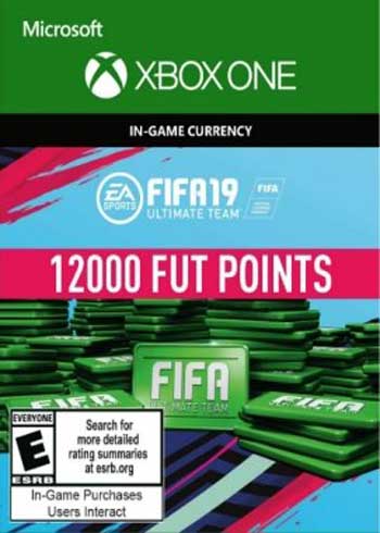 FIFA 19 Ultimate Team 12000 Points Xbox One Global