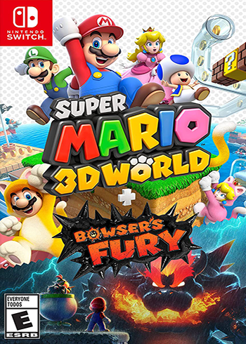 Super Mario 3D World And Bowser’s Fury Switch Digital Code Global